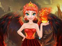 play Elsa Fire Queen