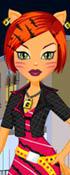 play Monster High Toralei Stripe Shopping