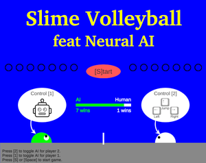 play Slime Volleyball Feat Neural Ai