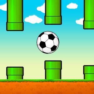 play Flappy Soccer Ball
