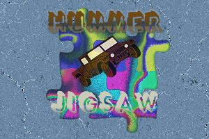 play Hummer Truck Jigsaw