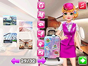 play Blonde Princess Cabin Crew Makeover