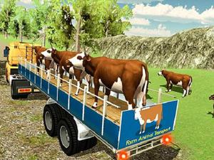 play Offroad Animal Truck Transport