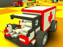 play Blocky Demolition Derby