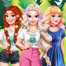 play Princess Save The Planet - Free Game At Playpink.Com