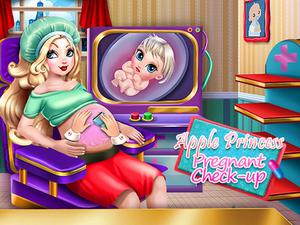 play Apple Princess Pregnant Check Up