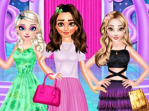 play Princesses Different Style Dress Fashion
