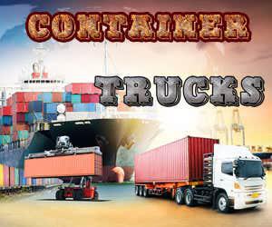 play Container Trucks Jigsaw
