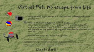 play Virtual Pet: No Escape From Life