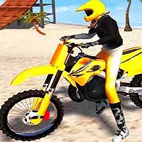 play Beach Bike Stunt Racing