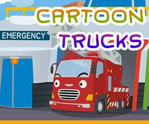 play Cartoon Trucks Jigsaw