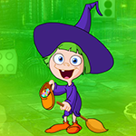 play Comical Grandma Witch Escape