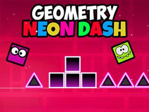 play Geometry Neon Dash