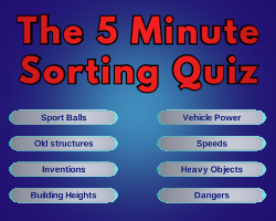 play The 5 Minute Sorting Quiz
