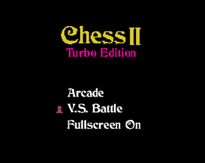 play Chess 2: Turbo Edition