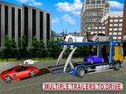 play Trailer Cargo Truck Offroad Transporter