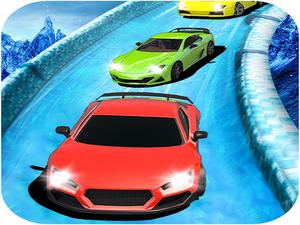 play Water Slide Car Racing Sim