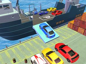 play Car Transporter Ship Simulator