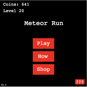 play Meteor Run