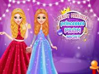 play Beauty Makeover Princesses Prom Night