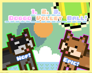 play 1, 2, 3, Doggo Volleyball