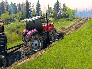 play Real Chain Tractor Towing Train Simulator