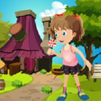 play Games4King-Cute-Young-Girl-Rescue