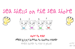 play Sea Shells On The Sea Shore