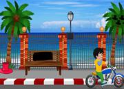 play Beach Road Bike Escape