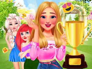 play » Princesses Garden Contest