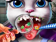 play Kitty Tongue Doctor