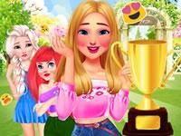 play Princesses Garden Contest