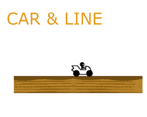 play Game Concept: Car & Line