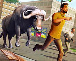 play Angry Bull Attack Wild Hunt Simulator