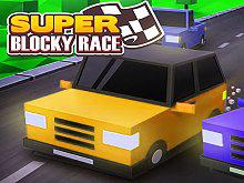 play Super Blocky Race