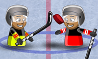 play Puppet Hockey Battle