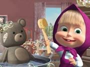 play Masha And The Bear Cleaning