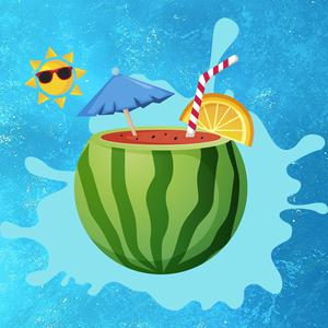 play Watermelon And Drinks Puzzle