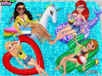 play Princess Pool Party Floats