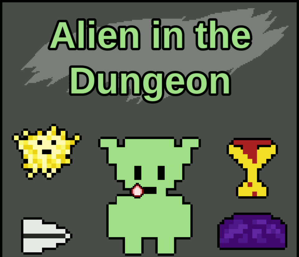 play Alien In The Dungeon