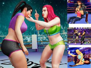 play Women Wrestling Fight Revolution Fighting