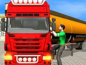 play Oil Tanker Transporter Truck Simulator