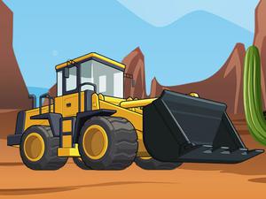 play Bulldozer Jigsaw