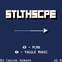 play Stlthscp - Pico-8 Port Of Stealthscape