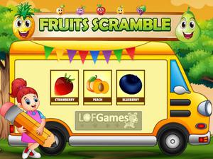 play Fruits Scramble