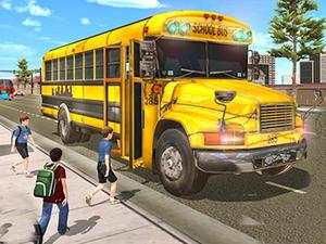 play City School Bus Driving