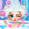 play Ice Queen Baby Bath