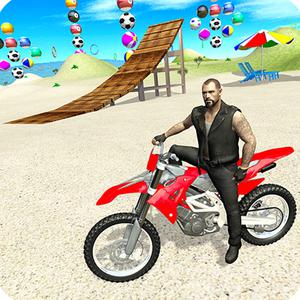 play Motorbike Beach Fighter 3D