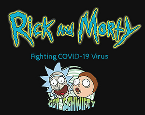 Rick & Morty Fighting Covid-19