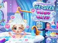 play Ice Queen Baby Bath